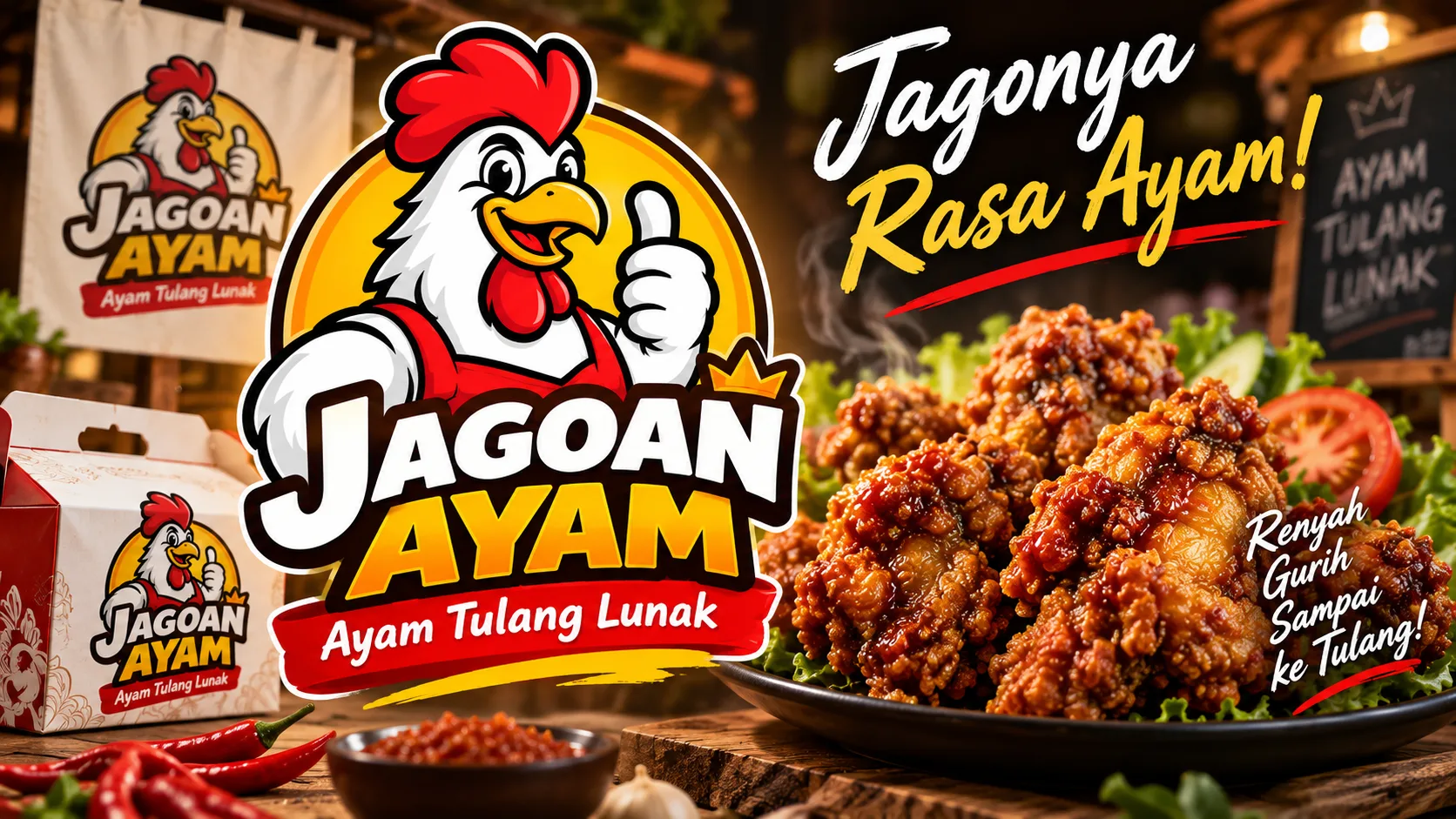 Dari Sketsa ke Logo Profesional: Konsep Brand Jagoan Ayam