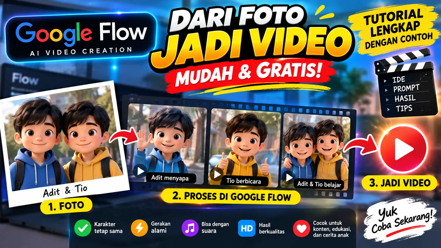 **TUTORIAL GOOGLE FLOW**